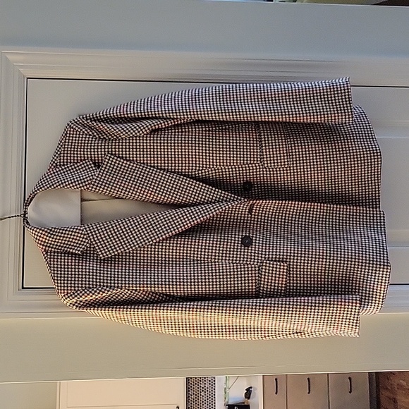H&M houndstooth blazer size 4 - Picture 1 of 5